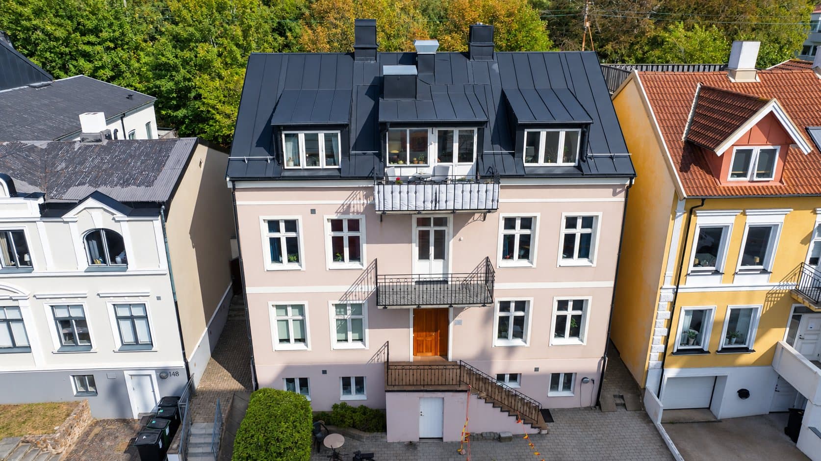 Drottninggatan 146, Norr, drönarbild